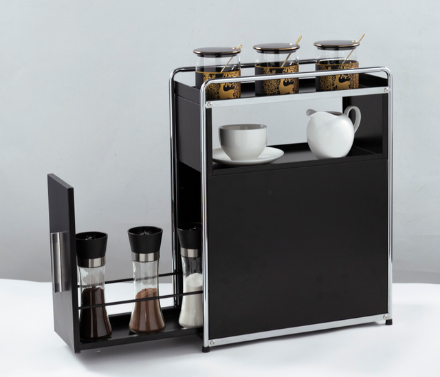 Armoire de rangement d'épices de style tiroir à double couche